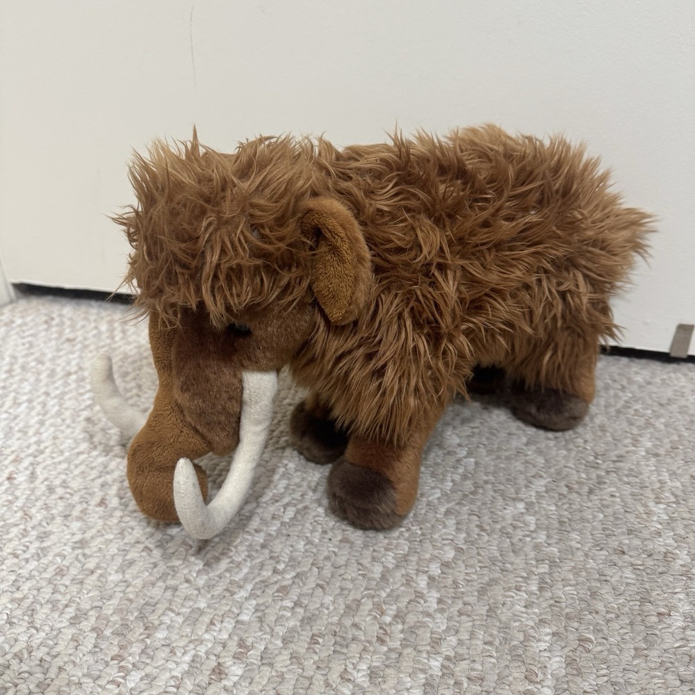 DOUGLAS Cuddle Toys Tundra the Plush Wooley Mammoth #1818 Stuffed Animal Toy